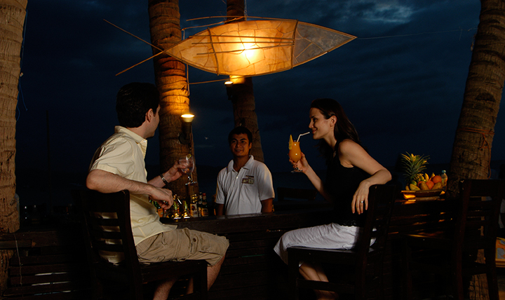 Romantic Sunset Dining